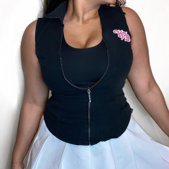 Harley Davidson sleeveless vest - Picture 2 of 3